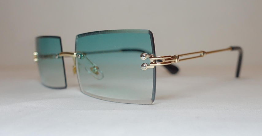 luxury square blauw