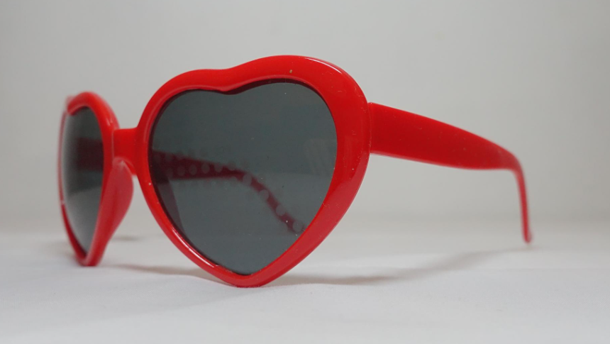 hartjes spacebril rood